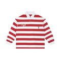 Red White Stripe Polo Shirt