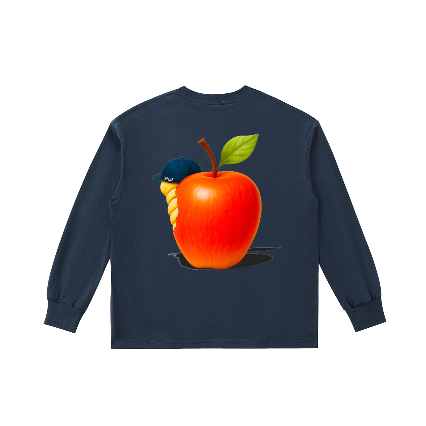 Kids Quick‑Dry Long Sleeve Tee — Big App Worm “Make It Anywhere” Edition