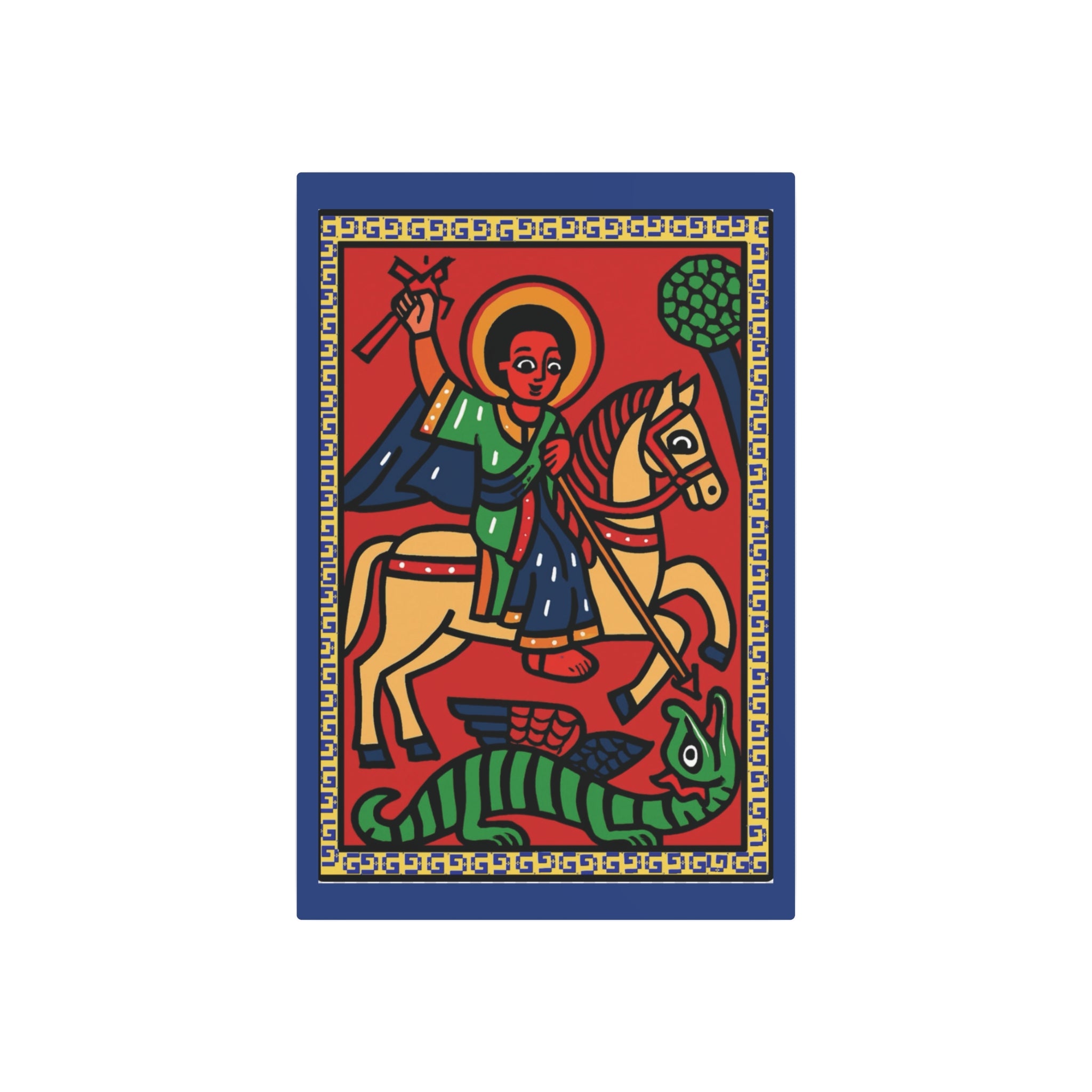 Saint George Dragon Slayer Metal Art Edition