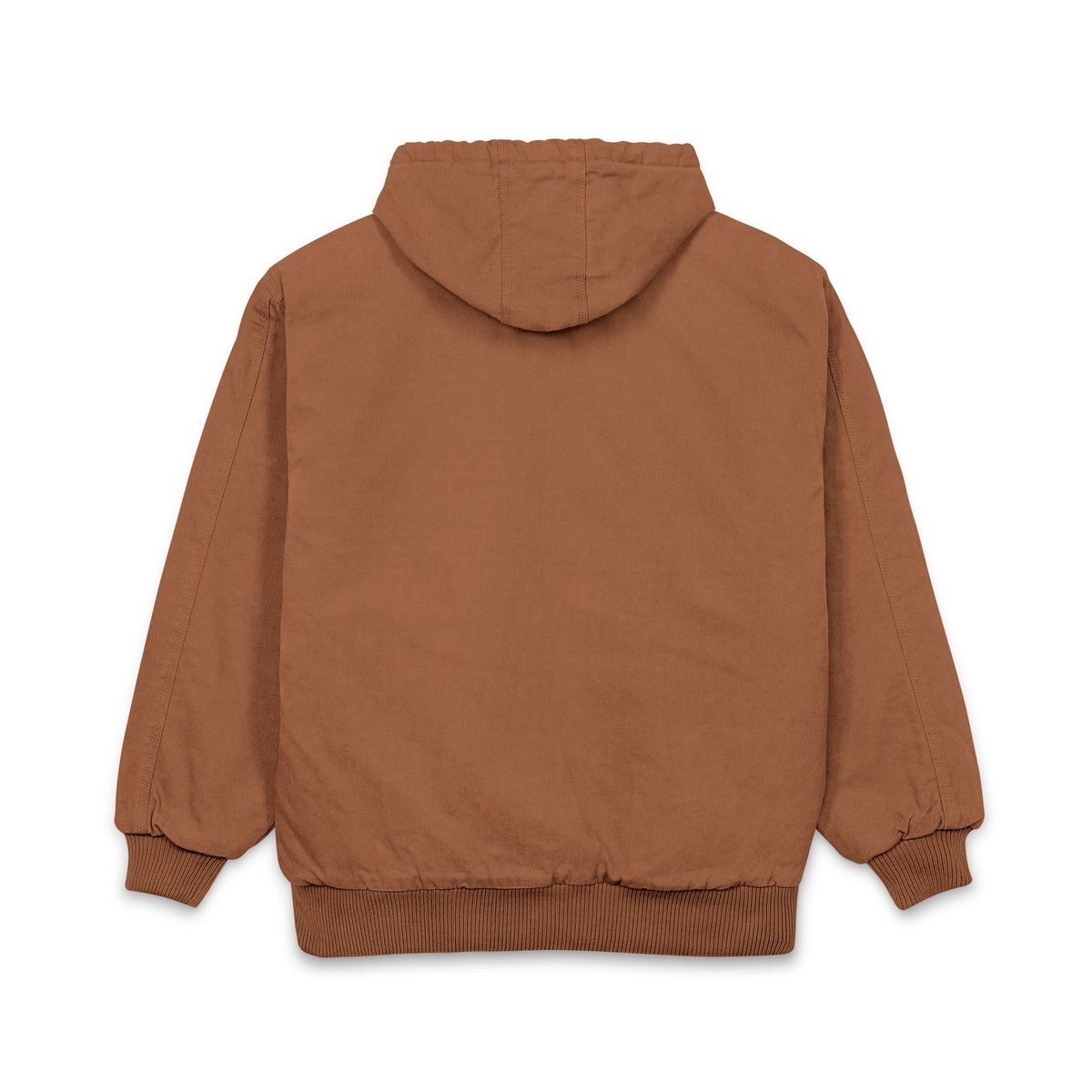Embroidered Hooded Work Jacket — Durable Duck Cloth Jacket