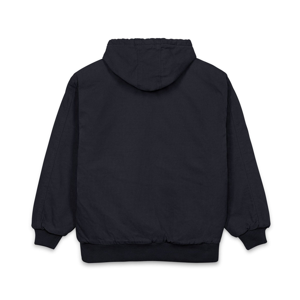 Embroidered Hooded Work Jacket — Durable Duck Cloth Jacket