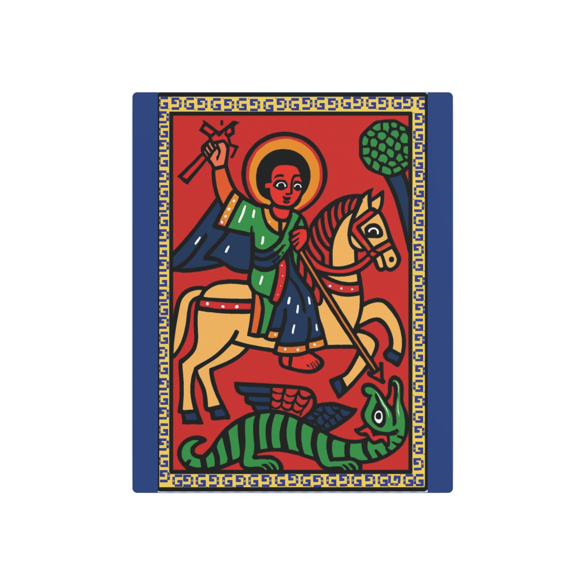 Saint George Dragon Slayer Metal Art Edition