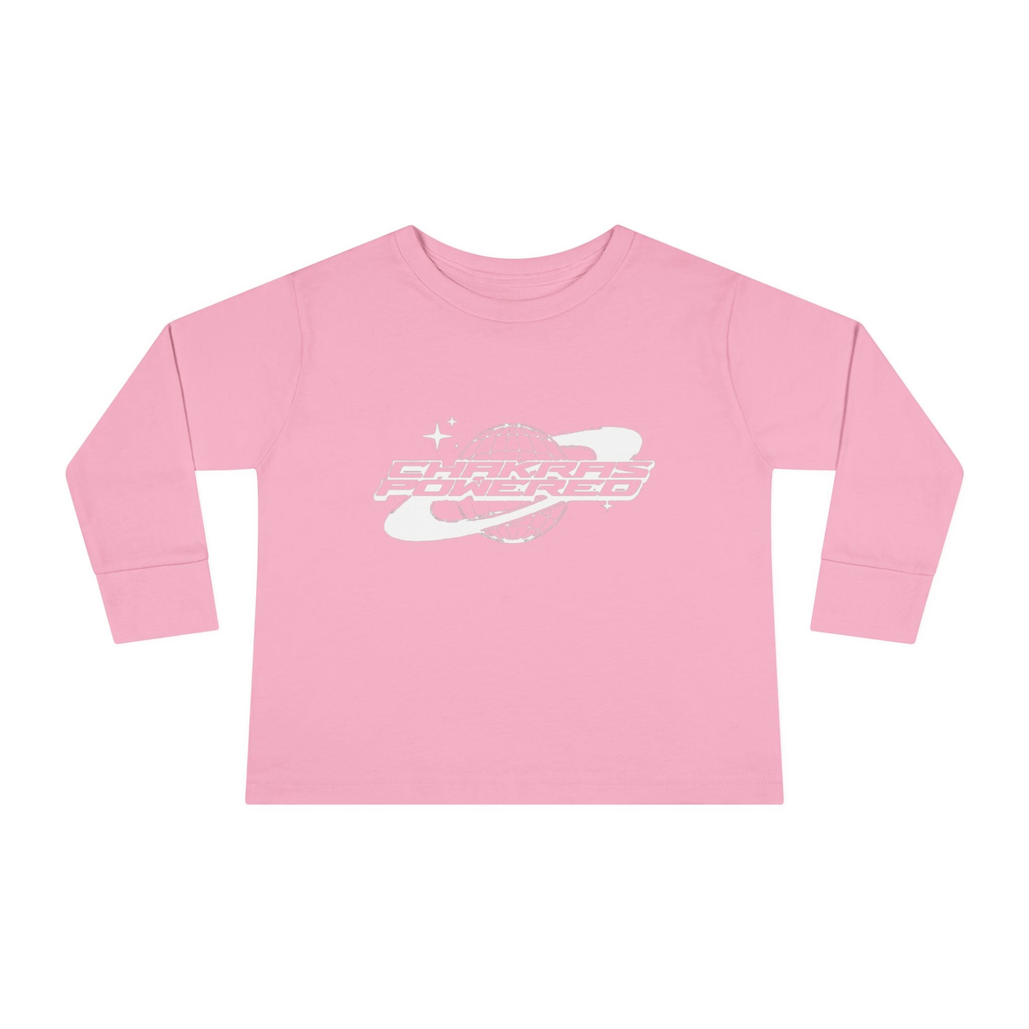 Toddler Long Sleeve Tee — Chakras Powered + Balance Icon Edition