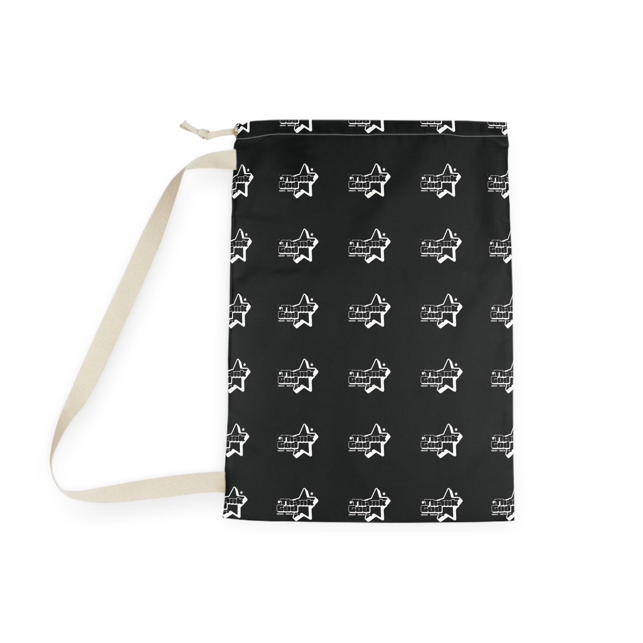 Thank God* Laundry Bag — Drawstring Hamper