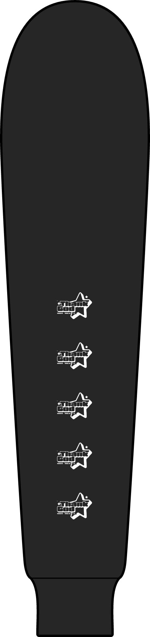 Classic Black Rugby Jersey — Long Sleeve Polo