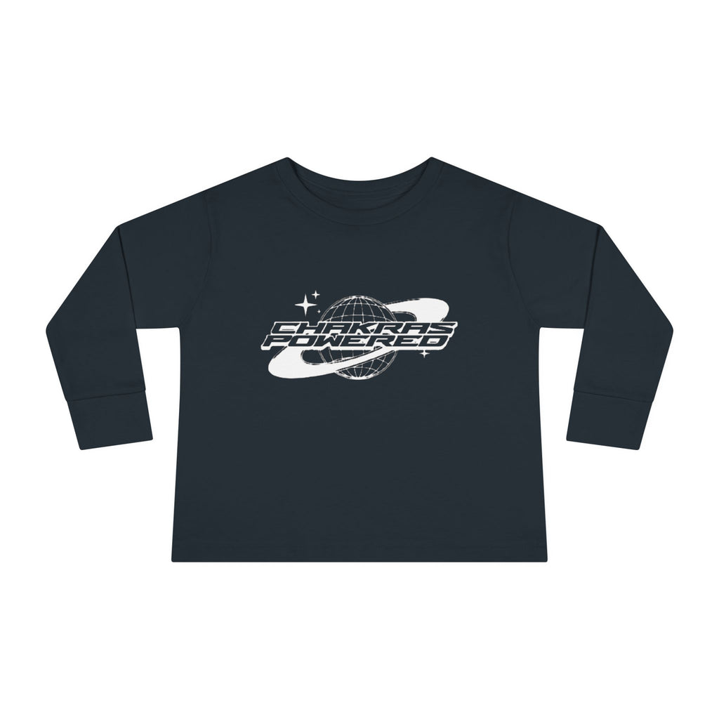 Toddler Long Sleeve Tee — Chakras Powered + Balance Icon Edition