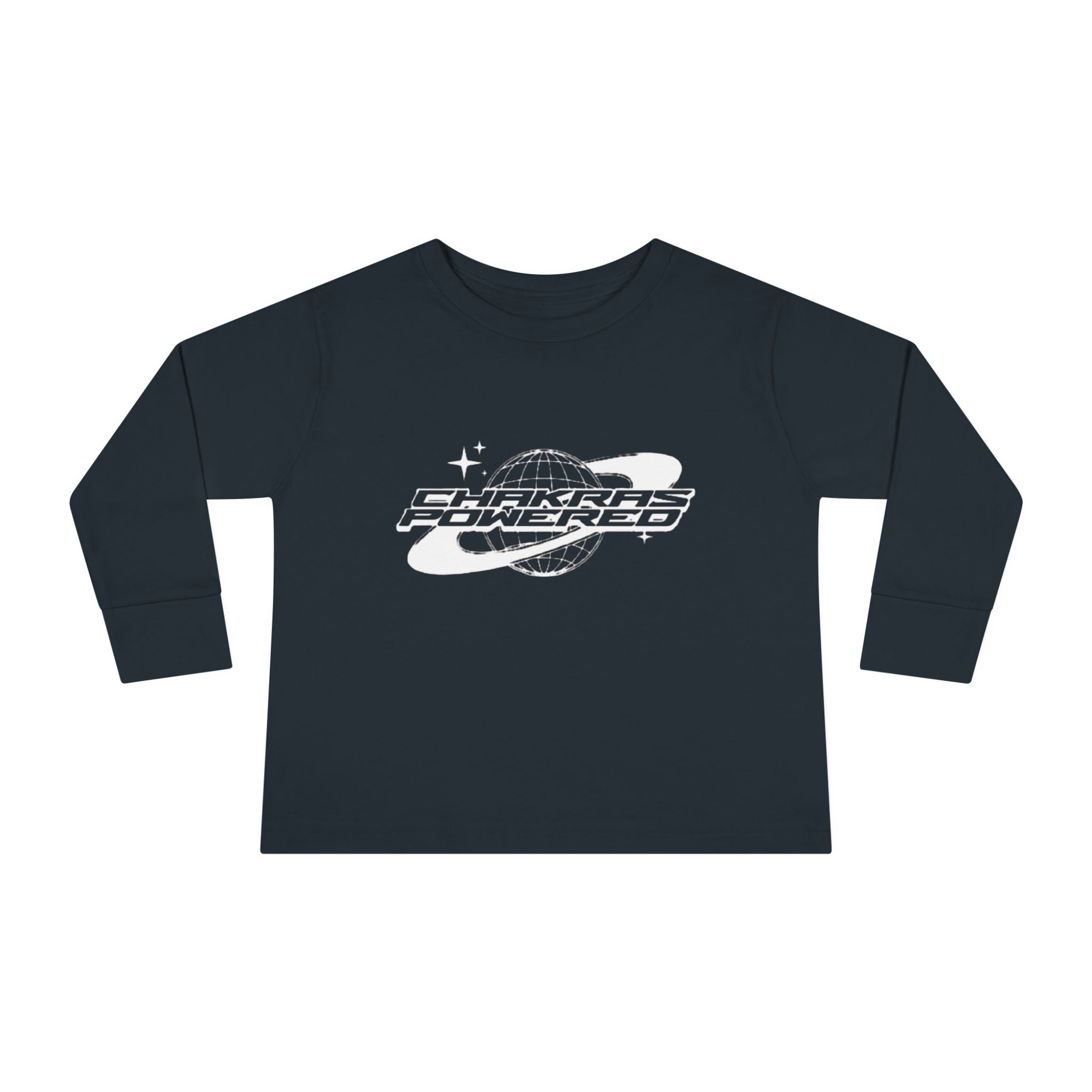 Toddler Long Sleeve Tee — Chakras Powered + Balance Icon Edition