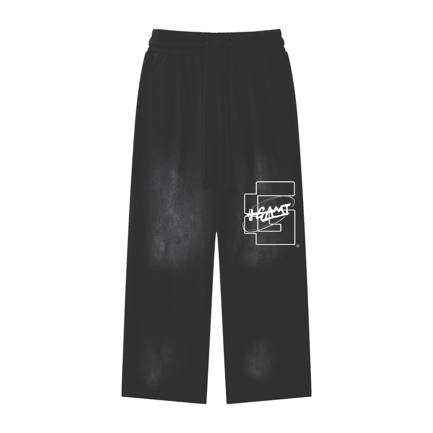 Sunfade Loose‑Fit Cotton Sweatpants — +G Swoop + Thank God* + Chakras Powered Edition