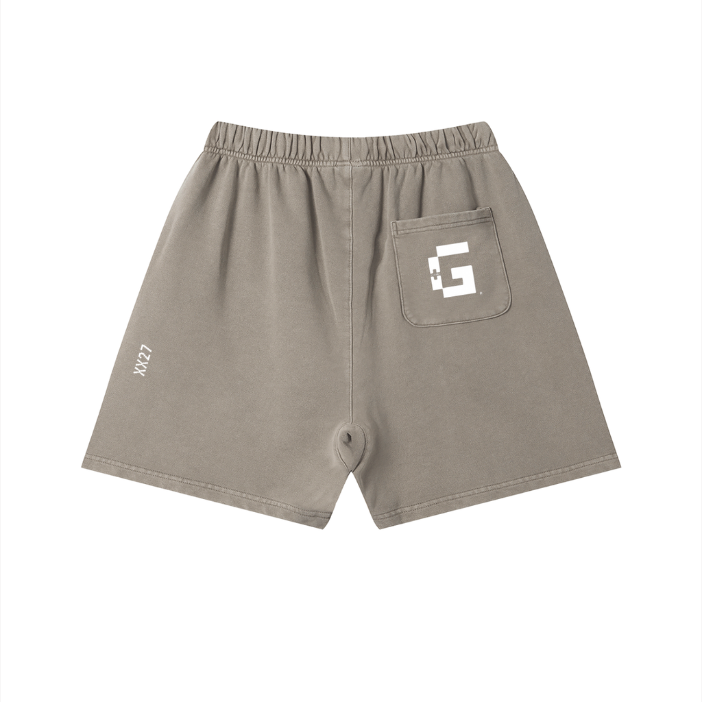 Unisex Thank God* logo Cotton Shorts