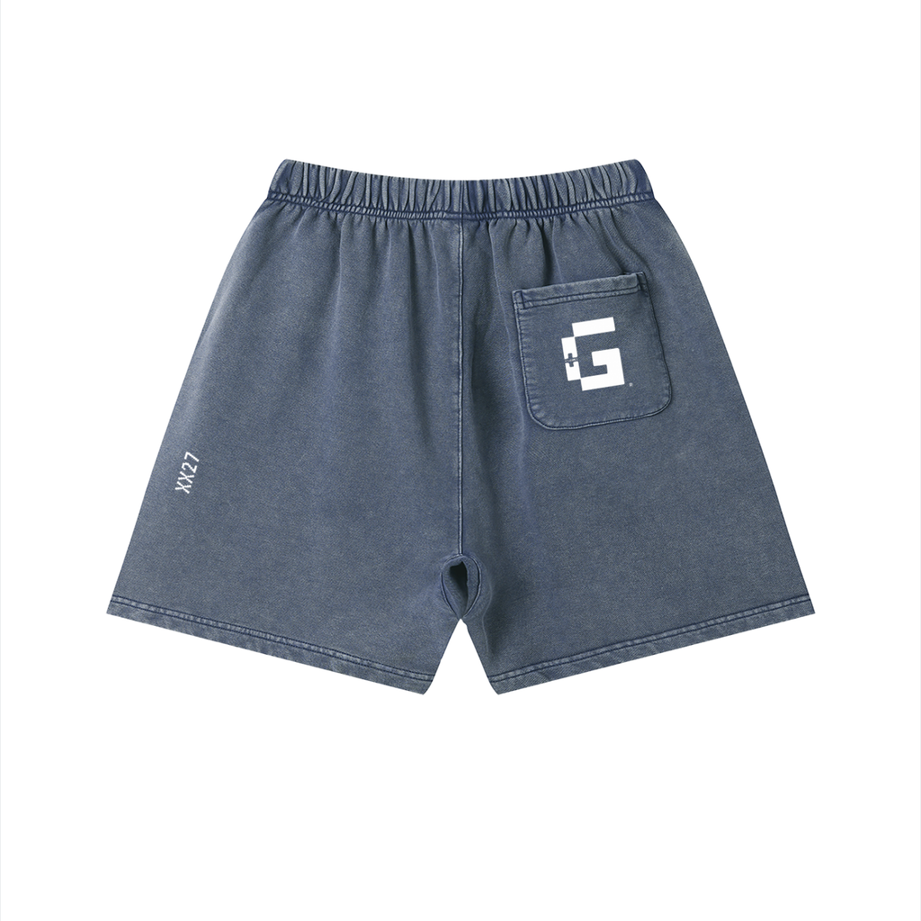 Unisex Thank God* logo Cotton Shorts