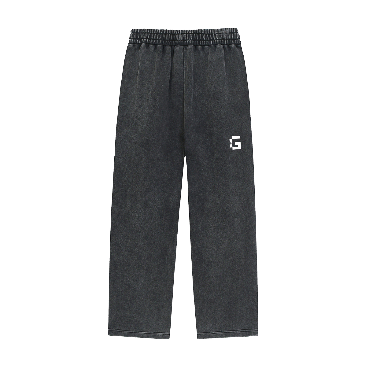 Snow‑Wash Heavyweight Sweatpants — Thank God* + +G Edition