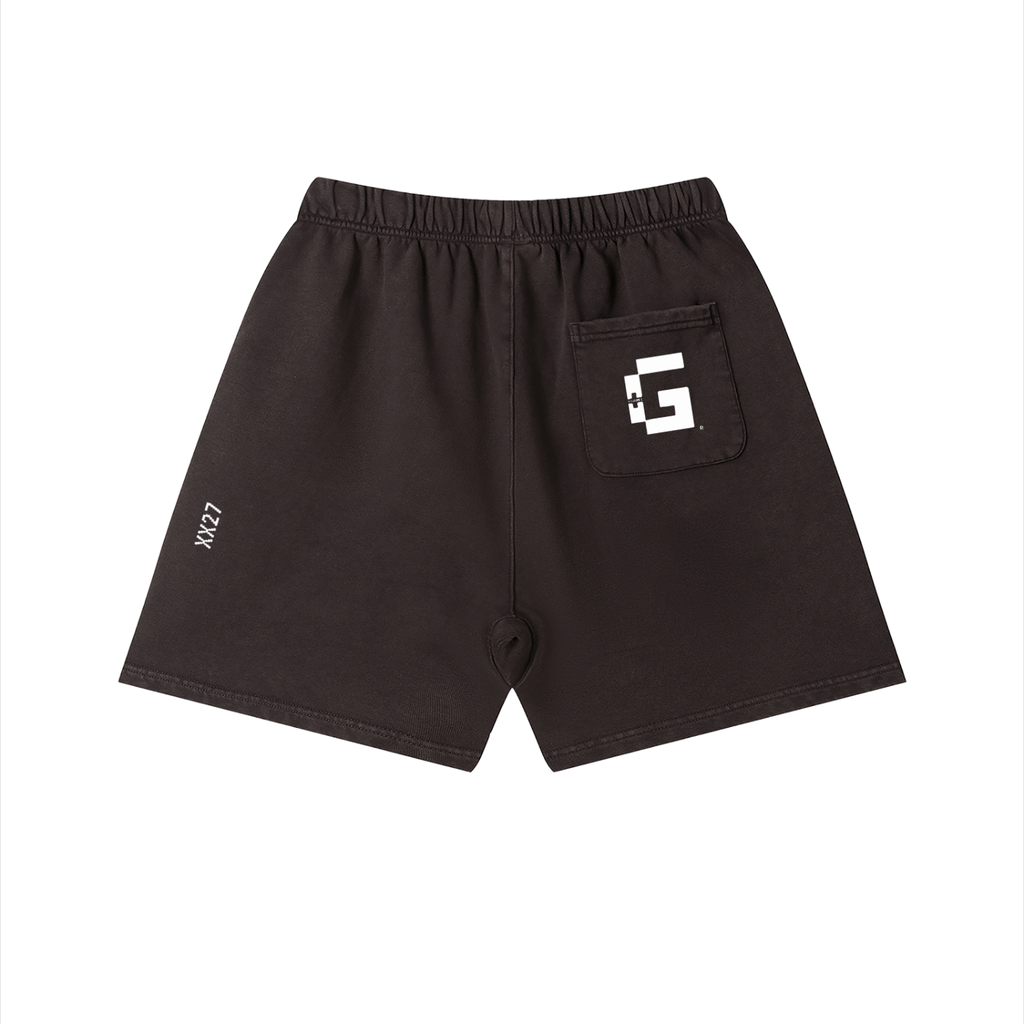 Unisex Thank God* logo Cotton Shorts