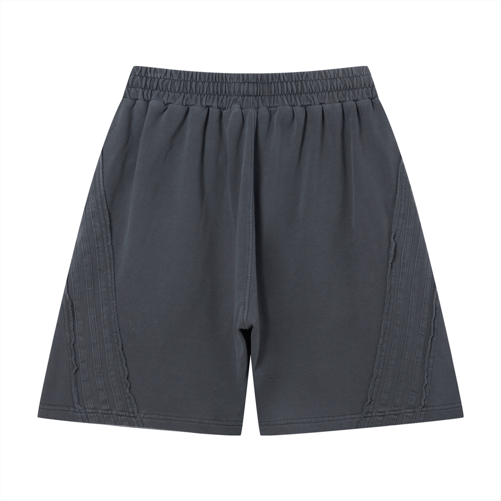 +G Swoop logo Raw Edge Shorts