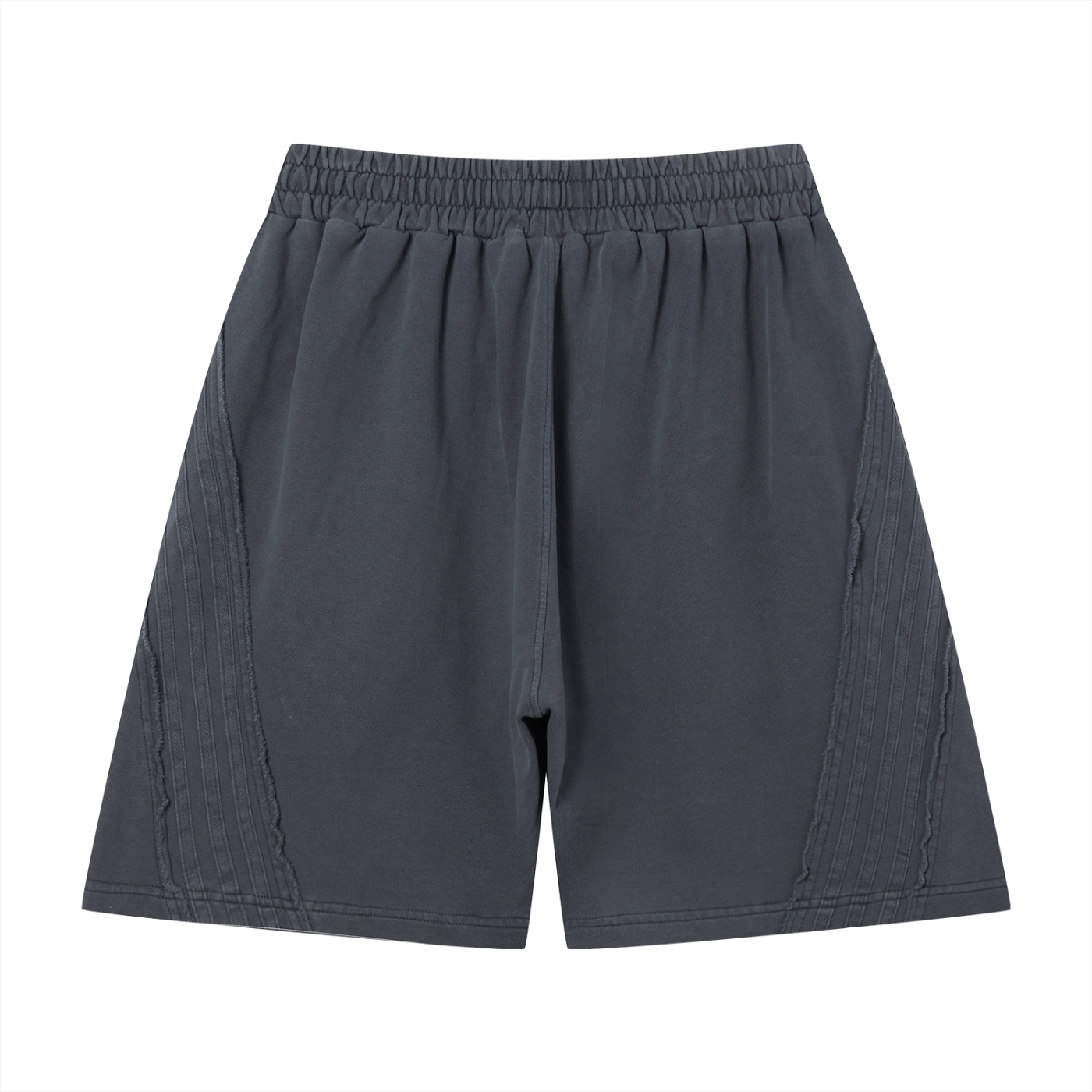 +G Swoop logo Raw Edge Shorts