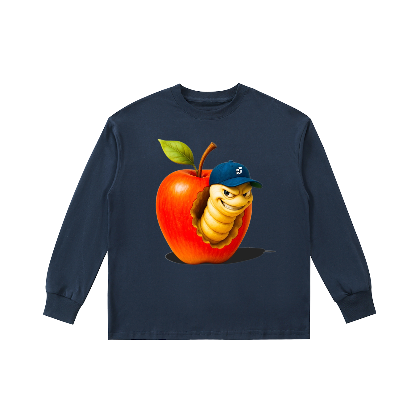 Kids Quick‑Dry Long Sleeve Tee — Big App Worm “Make It Anywhere” Edition
