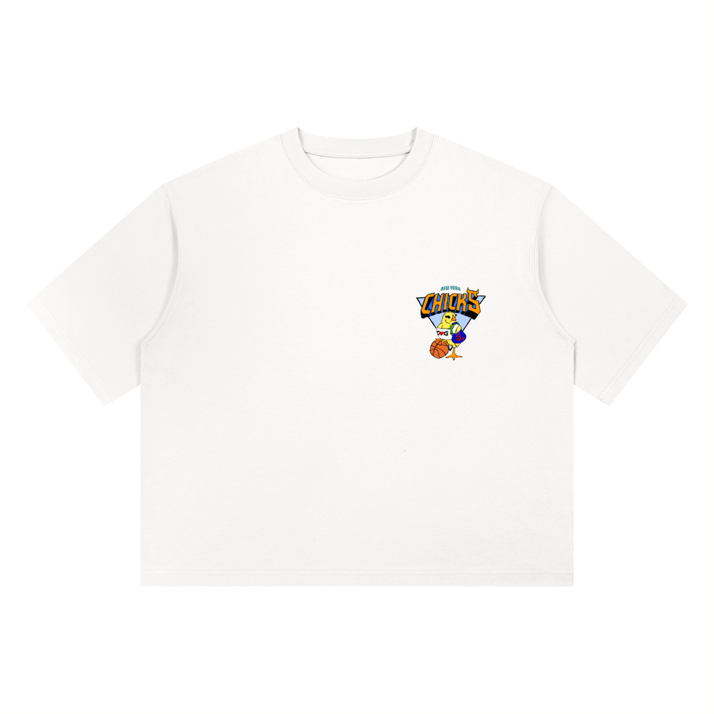 Chicks That Know Ball Heavyweight Boxy T-Shirt