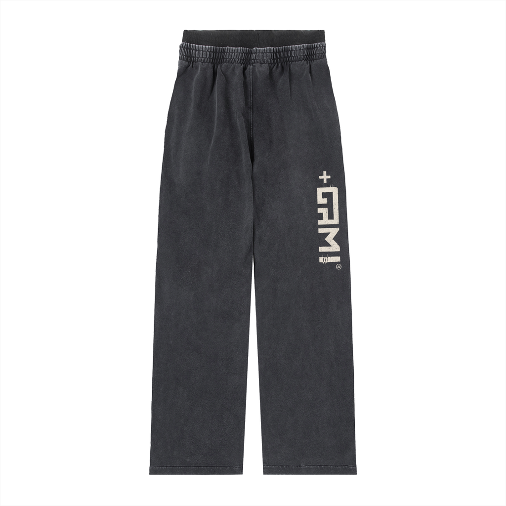 Vintage Washed Waist Pants — High Road Glitch Identity Edition