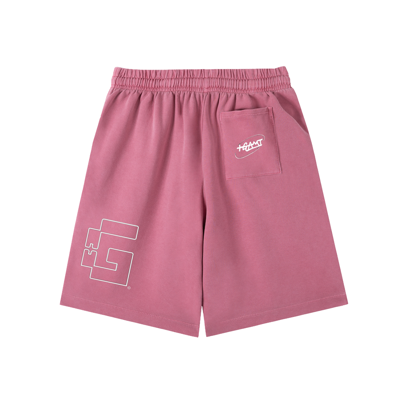 “Tri‑Stamp” Vintage Wash Sweatshorts