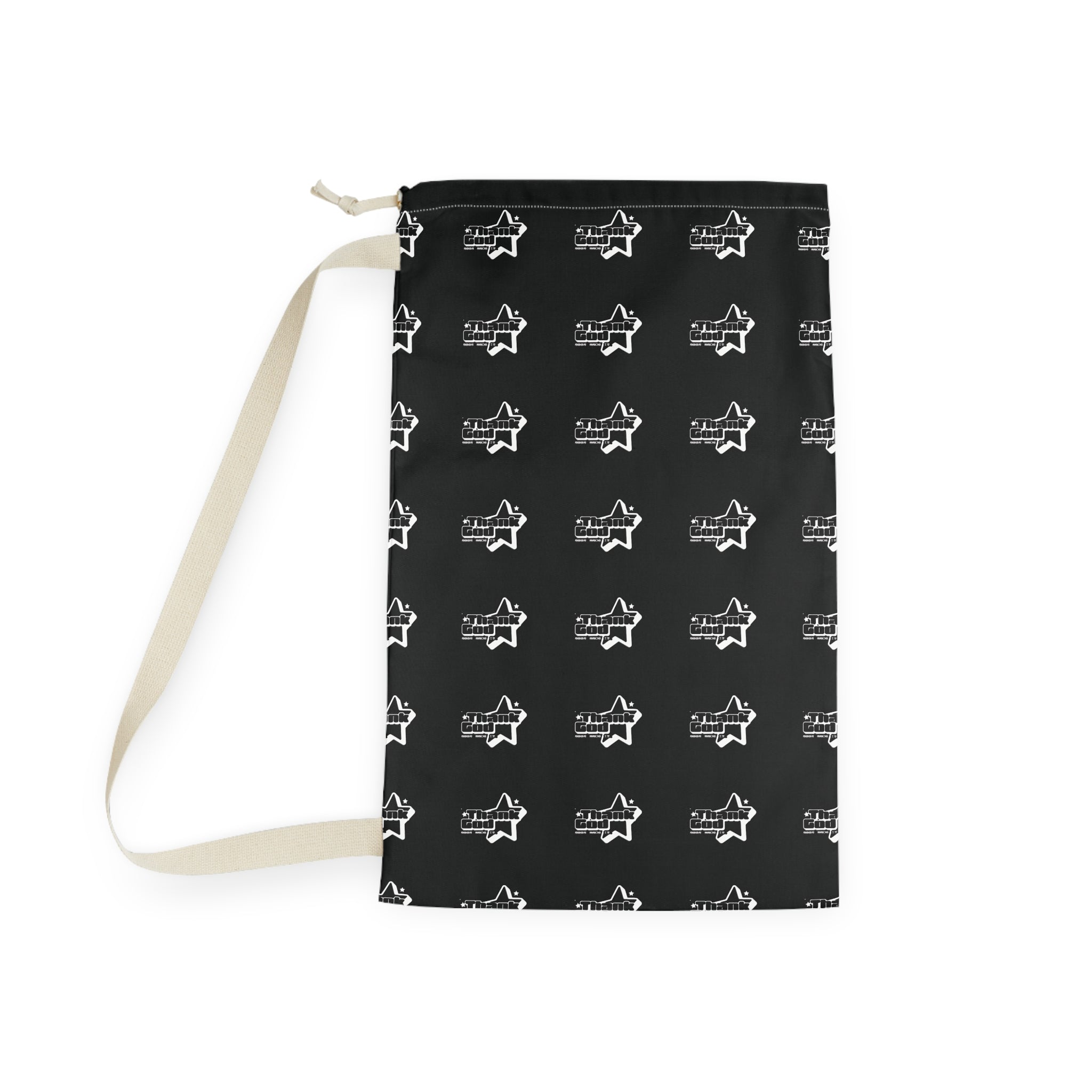 Thank God* Laundry Bag — Drawstring Hamper