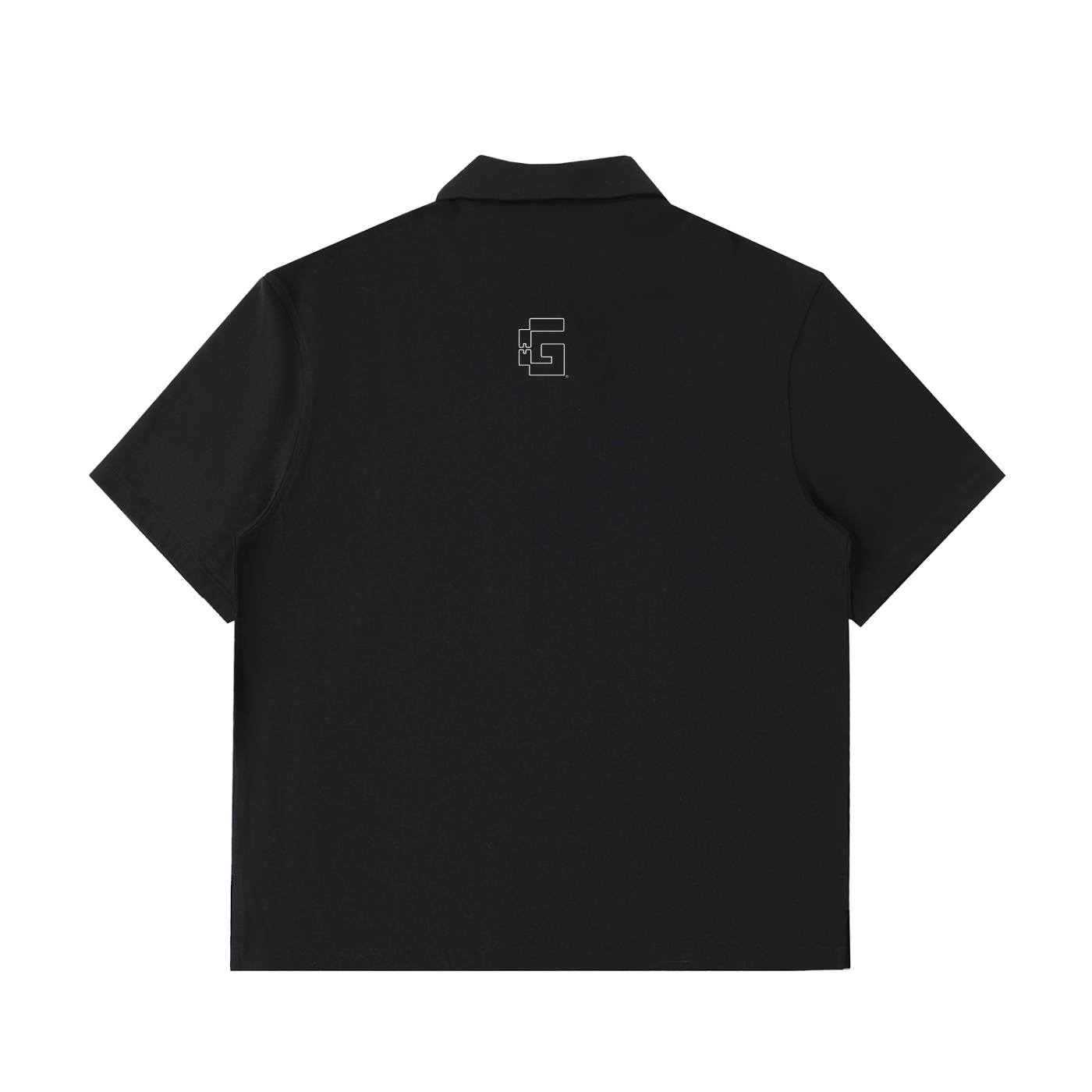 Half‑Zip Cotton Polo Shirt — 3G² + +G Edition