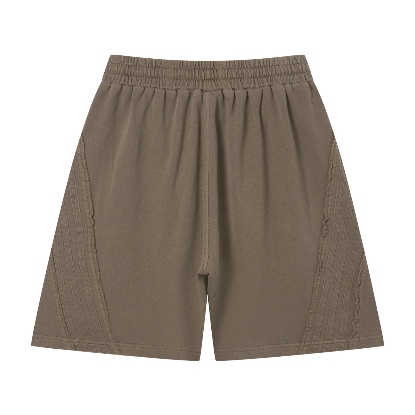 +G Swoop logo Raw Edge Shorts