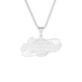 Chakras Powered Globe Logo Necklace