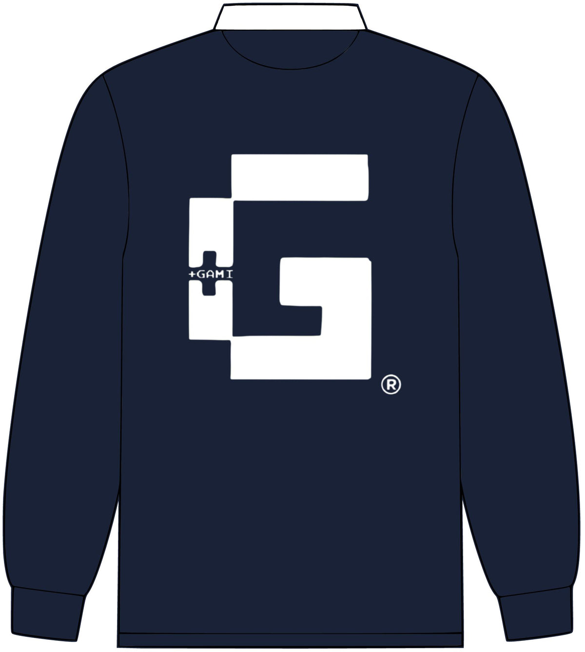 Classic Black Rugby Jersey — Long Sleeve Polo