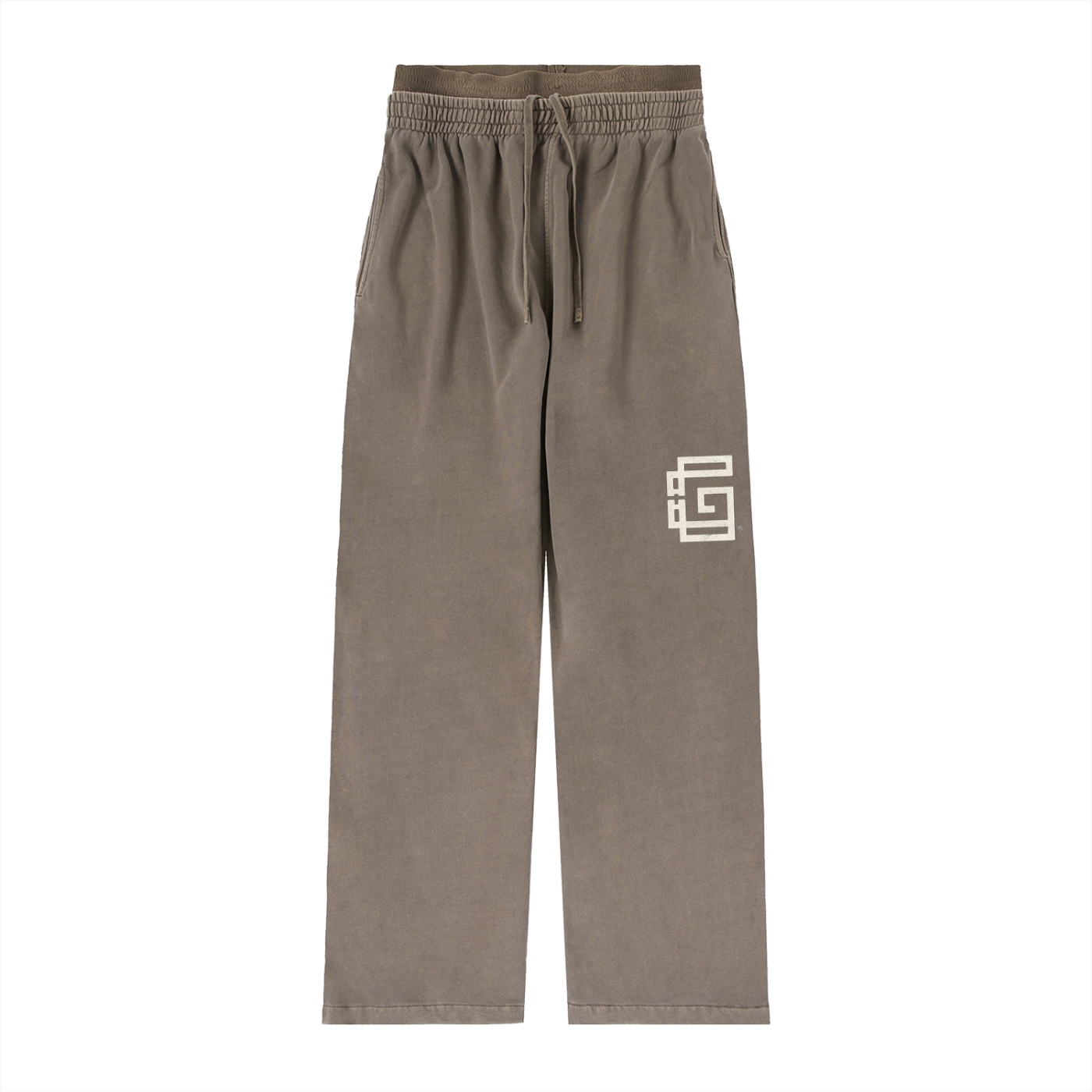 Vintage Washed Waist Pants — High Road Glitch Identity Edition