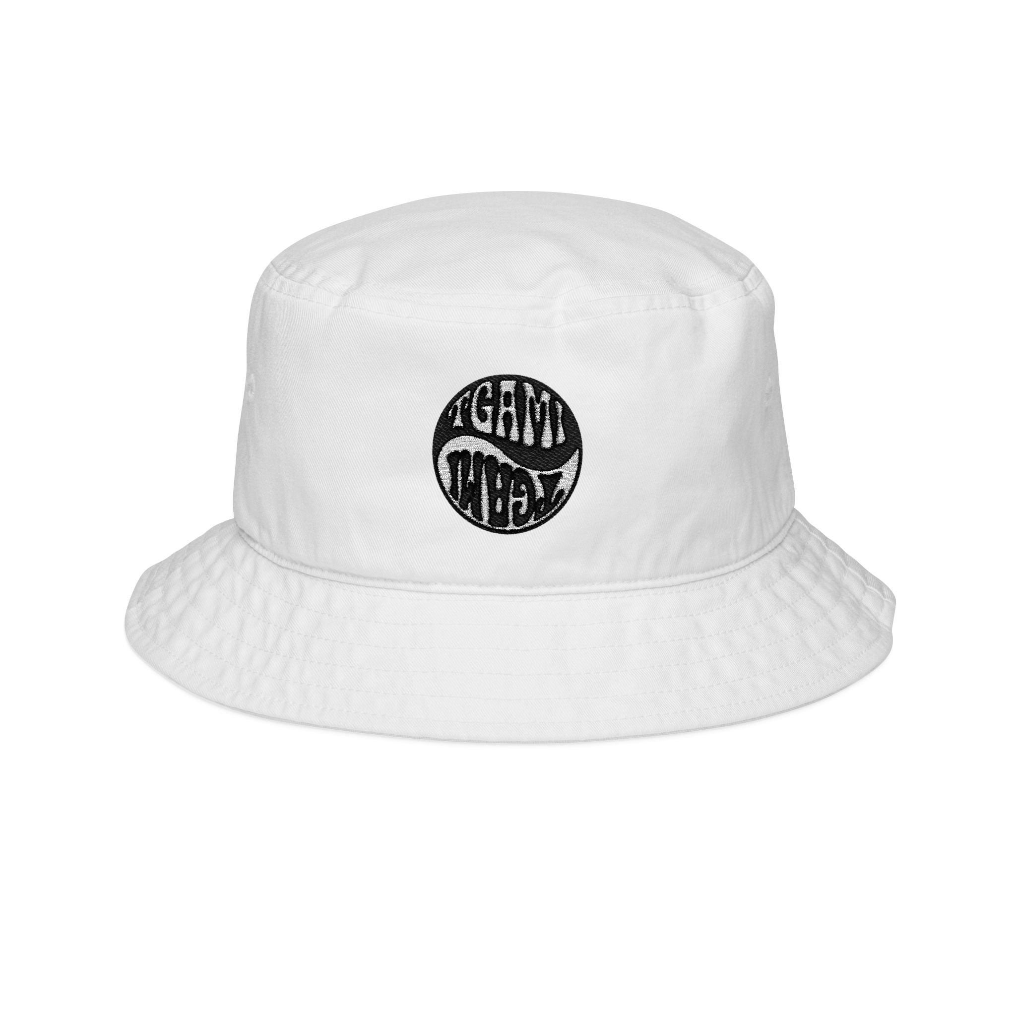 Embroidered Balanced Icon logo Bucket Hat