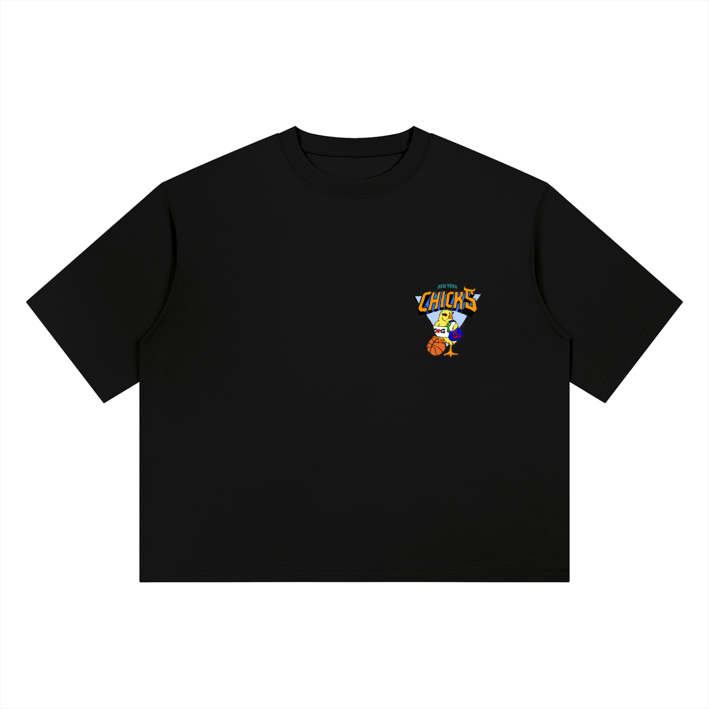 Chicks That Know Ball Heavyweight Boxy T-Shirt
