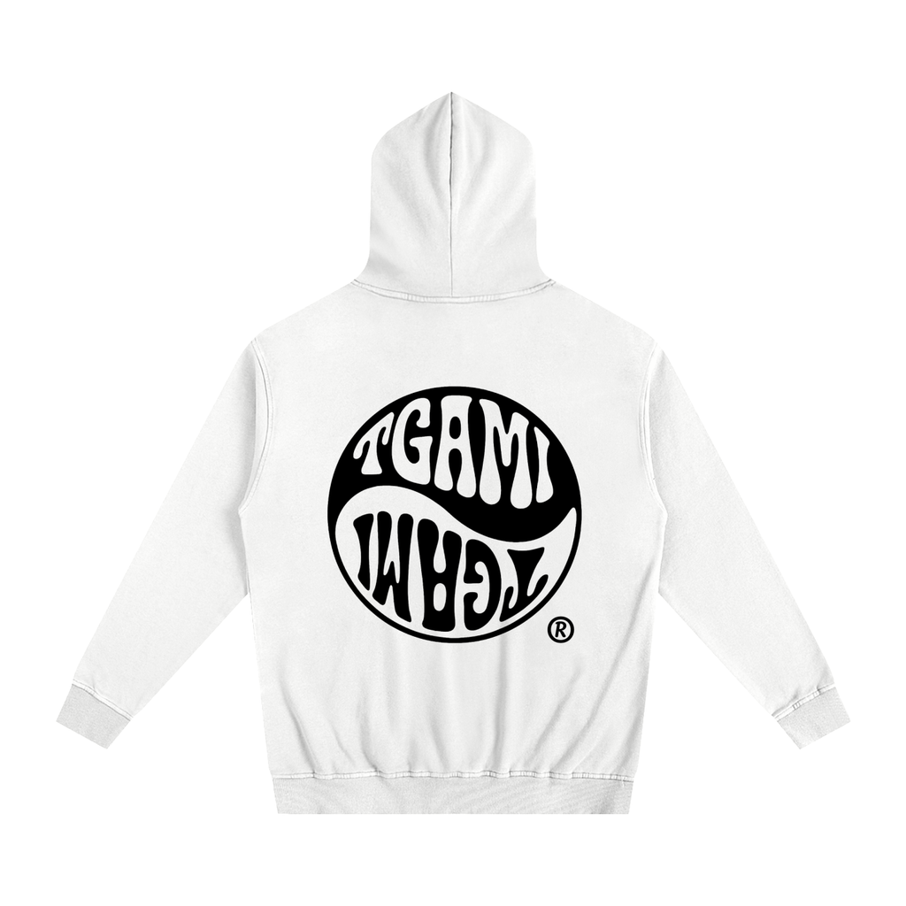 Oversized Essential Hoodie — Chakras Powered + Balance Icon Edition