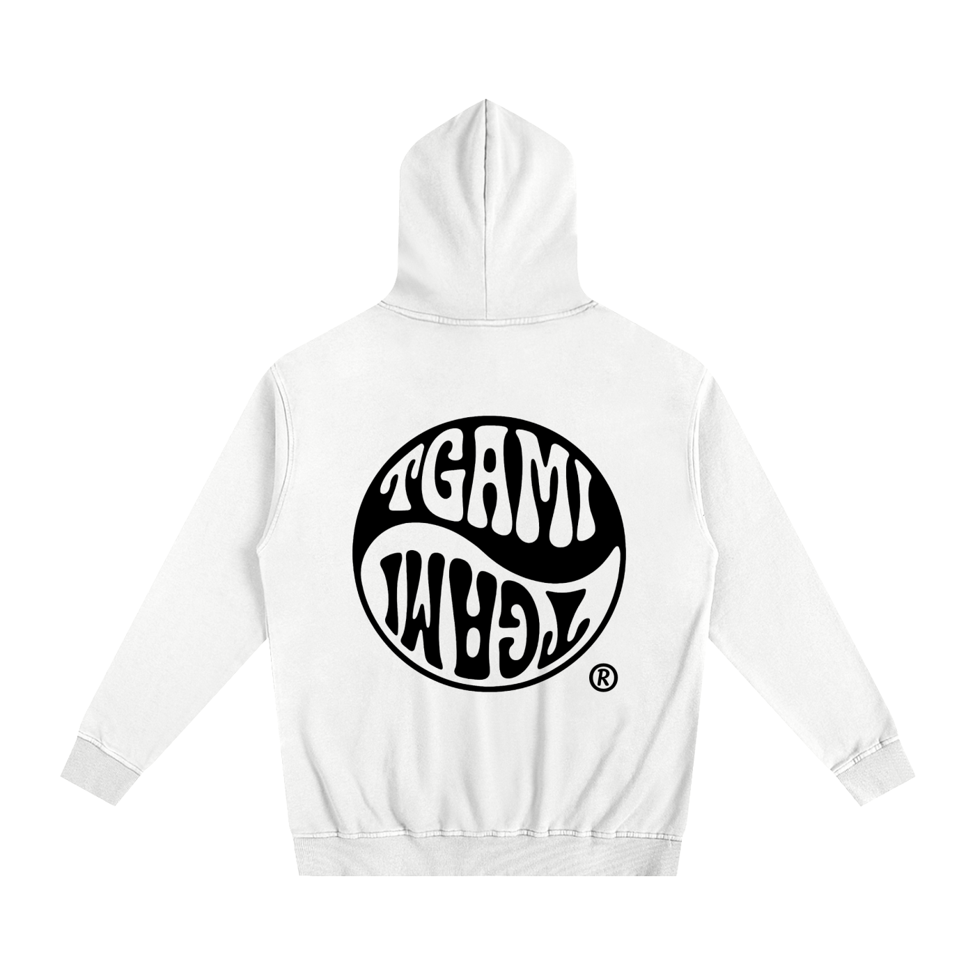 Oversized Essential Hoodie — Chakras Powered + Balance Icon Edition