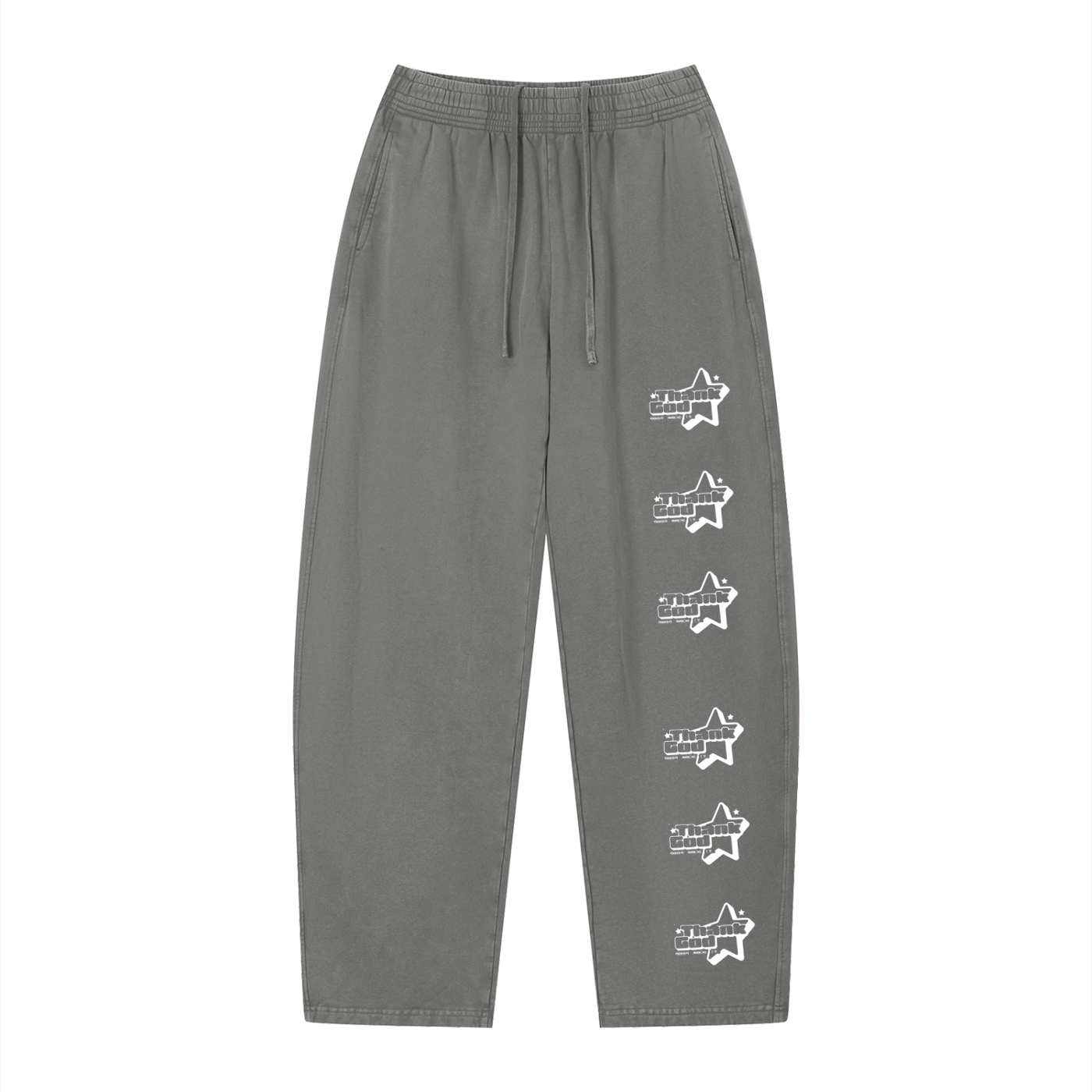 “Thank God*” 369 Vintage Wash Loose Sweatpants