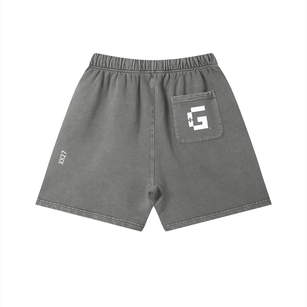 Unisex Thank God* logo Cotton Shorts