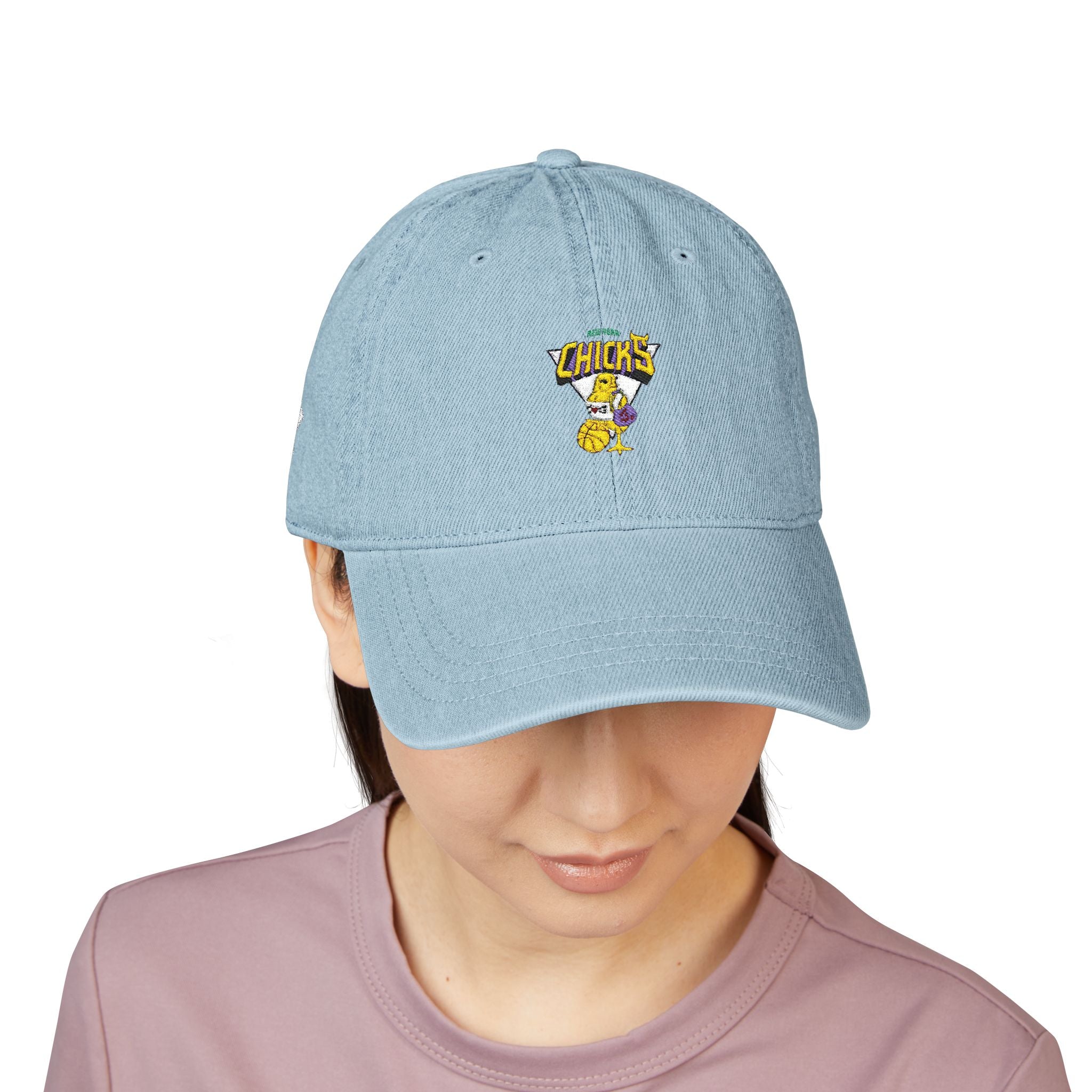 Chicks That Know Ball Denim Hat (Embroidery)