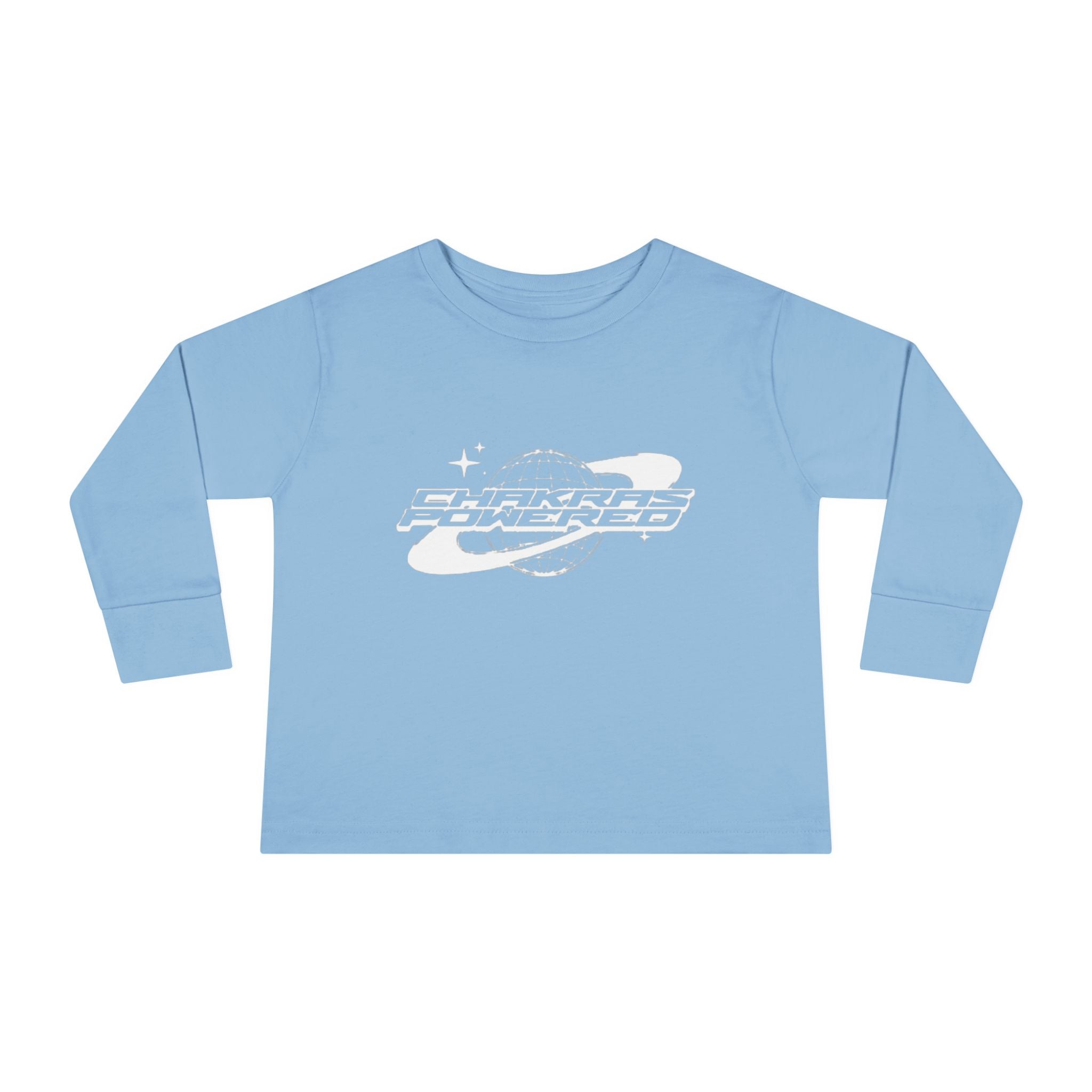 Toddler Long Sleeve Tee — Chakras Powered + Balance Icon Edition