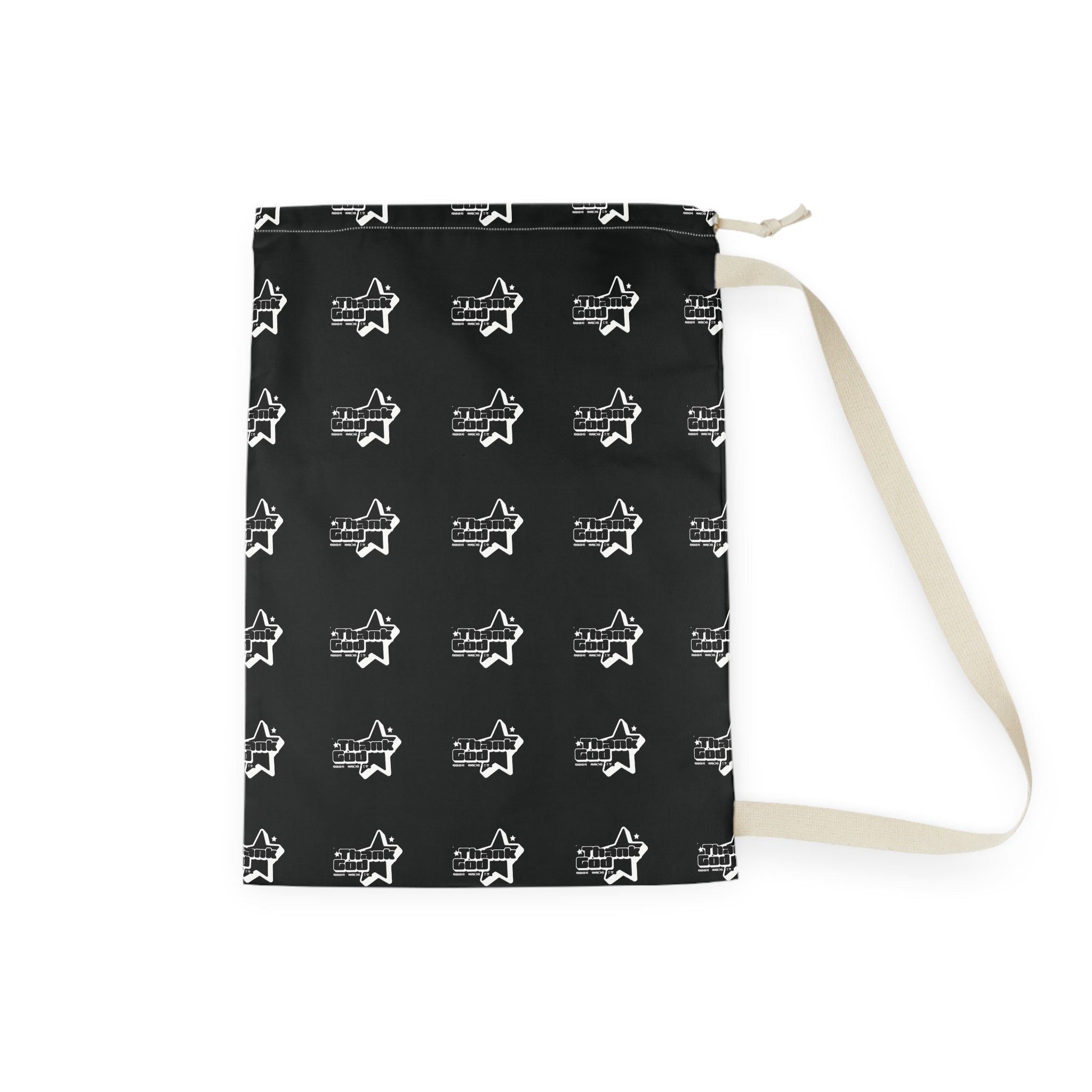 Thank God* Laundry Bag — Drawstring Hamper