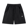 +G Swoop logo Raw Edge Shorts