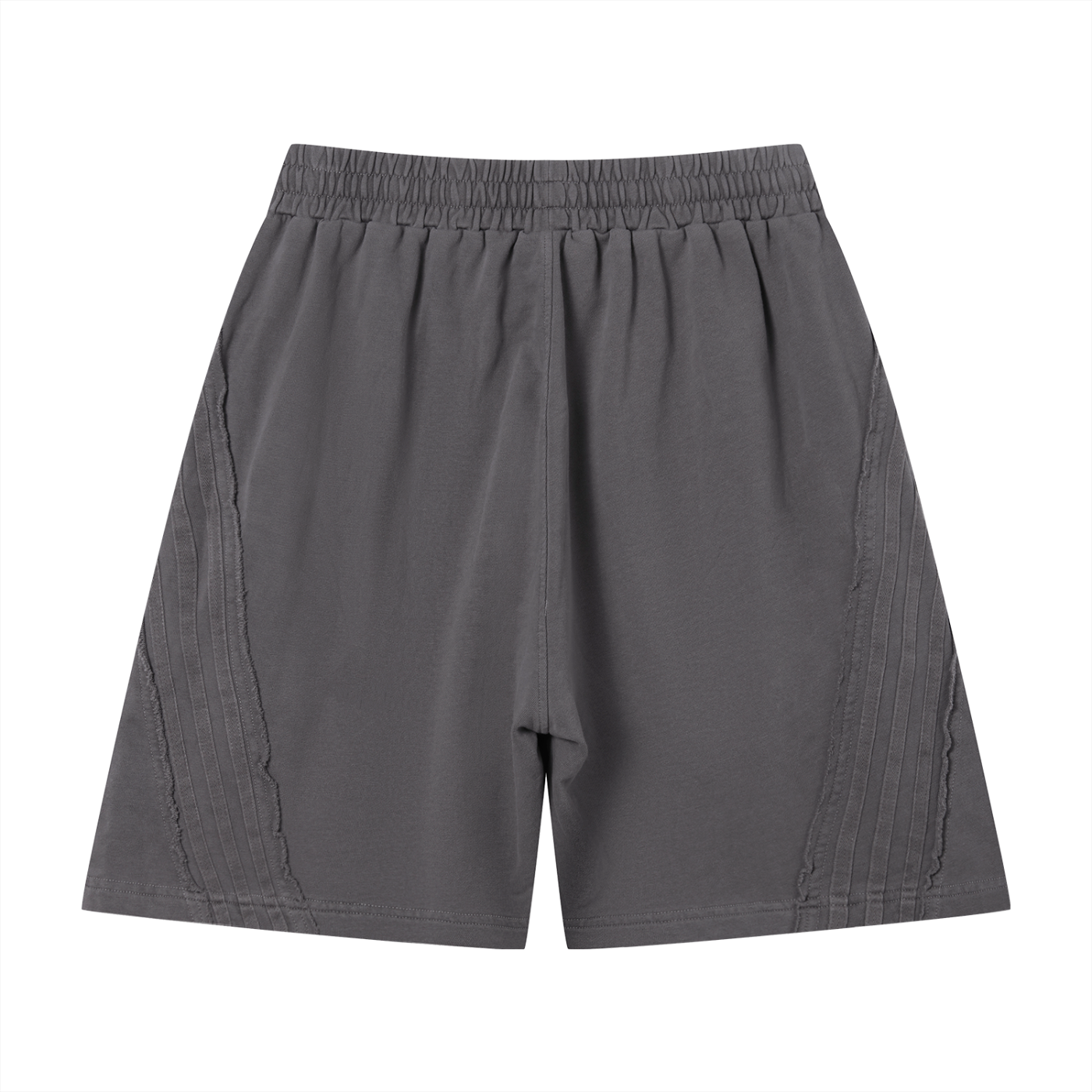 +G Swoop logo Raw Edge Shorts