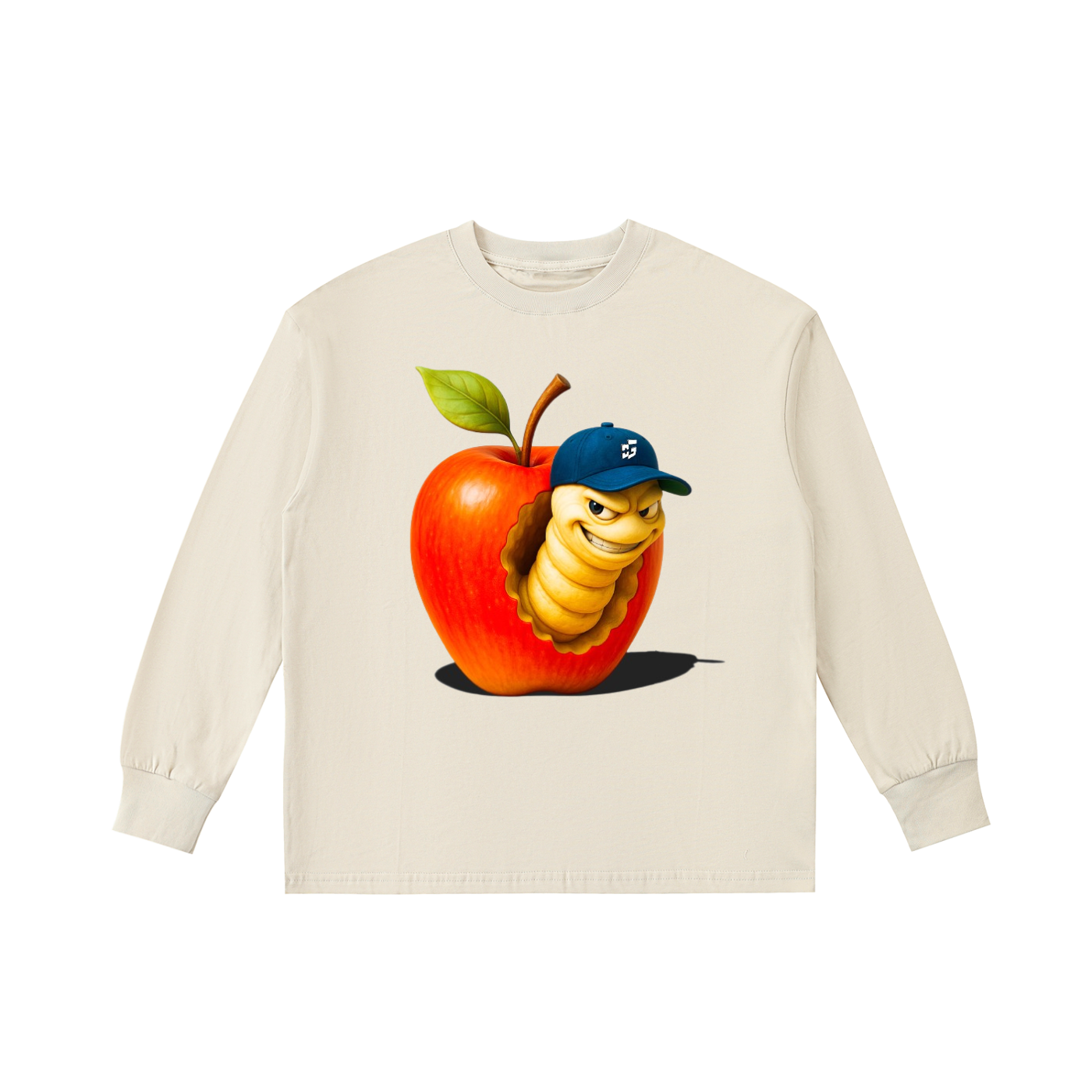 Kids Quick‑Dry Long Sleeve Tee — Big App Worm “Make It Anywhere” Edition