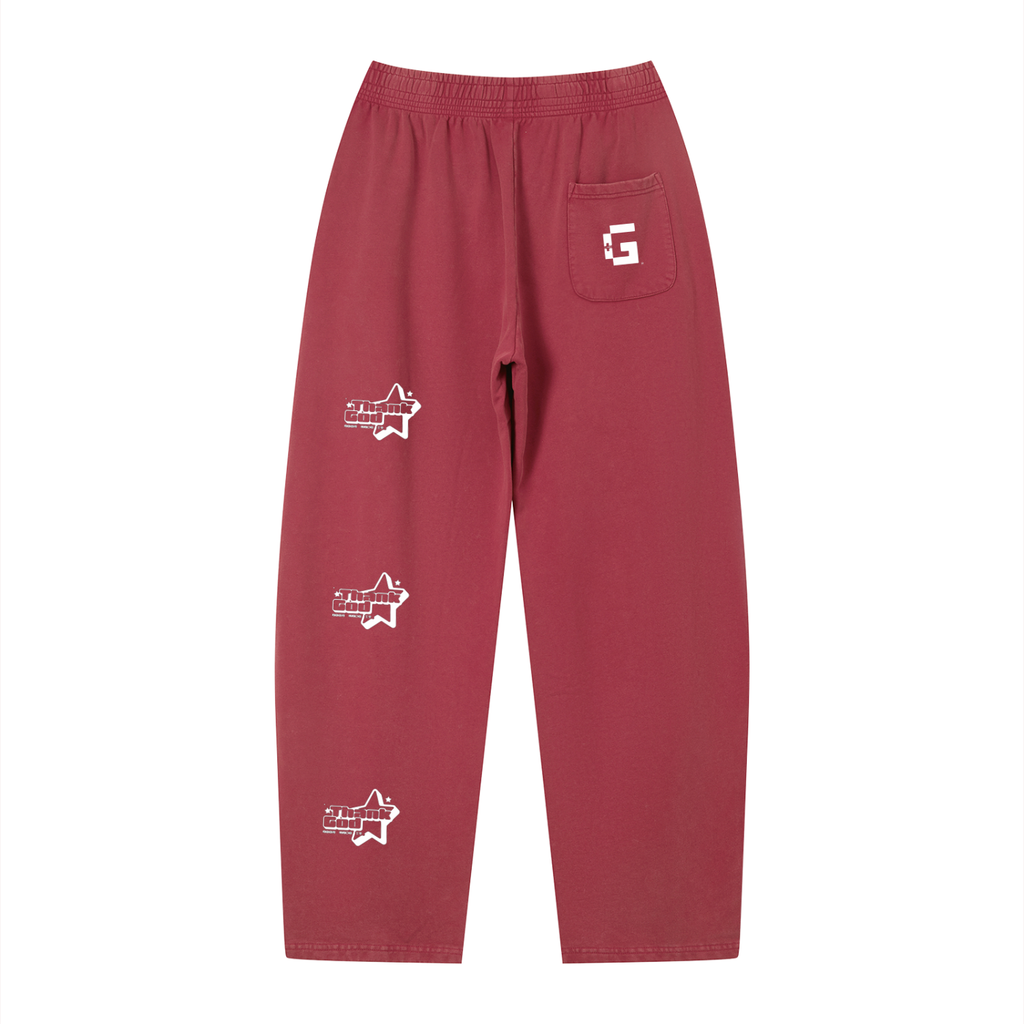 “Thank God*” 369 Vintage Wash Loose Sweatpants