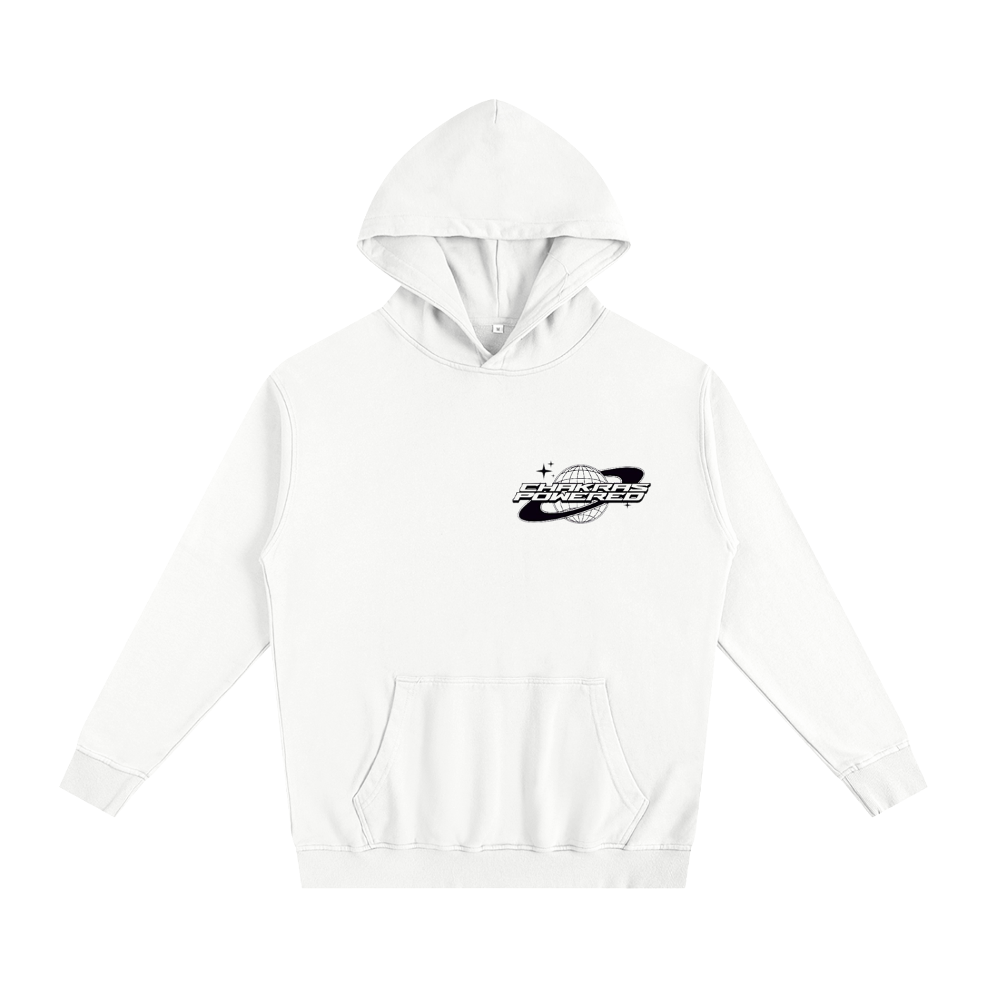 Oversized Essential Hoodie — Chakras Powered + Balance Icon Edition