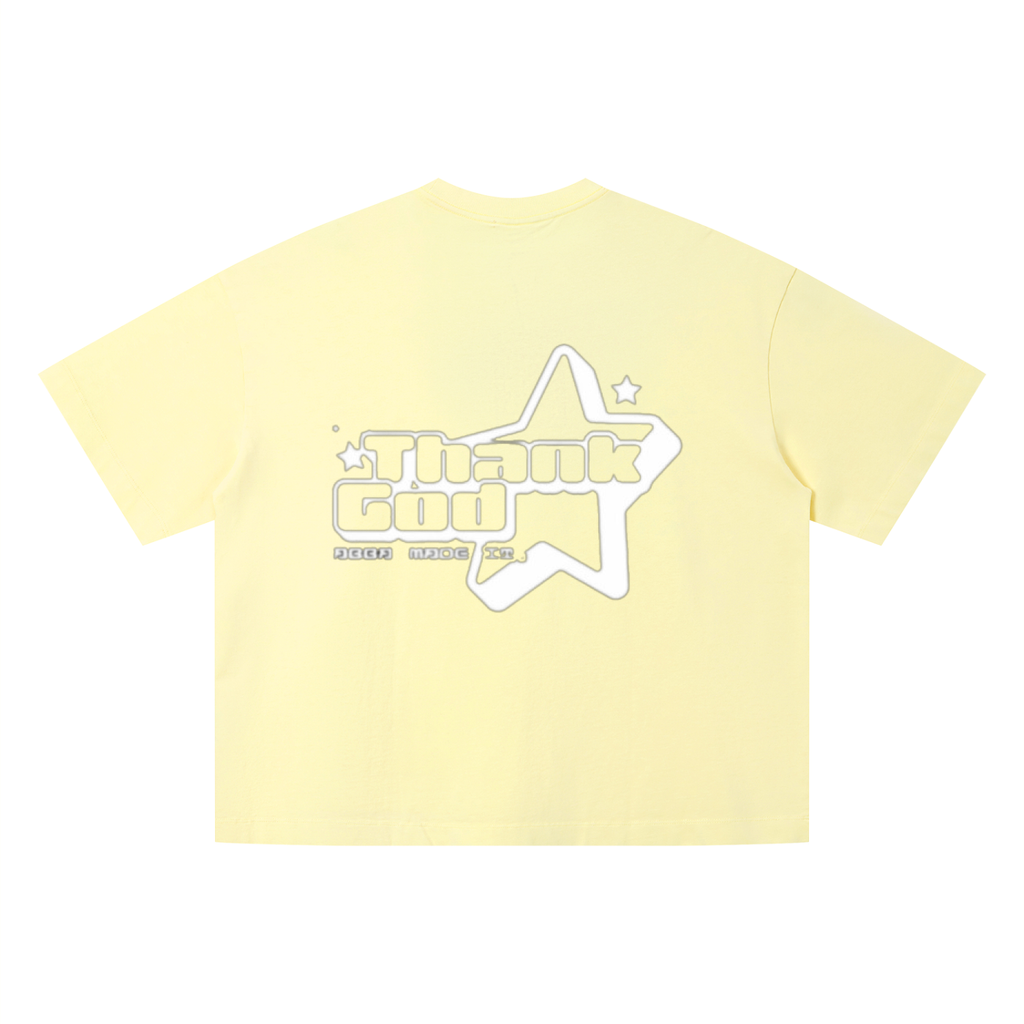 +G Swoop logo Vintage Wash Boxy T-Shirt