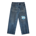 Vintage Wash Baggy Denims — +GAMI® Wrld Wave Edition