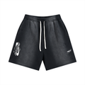 Sun Fade Distressed Shorts