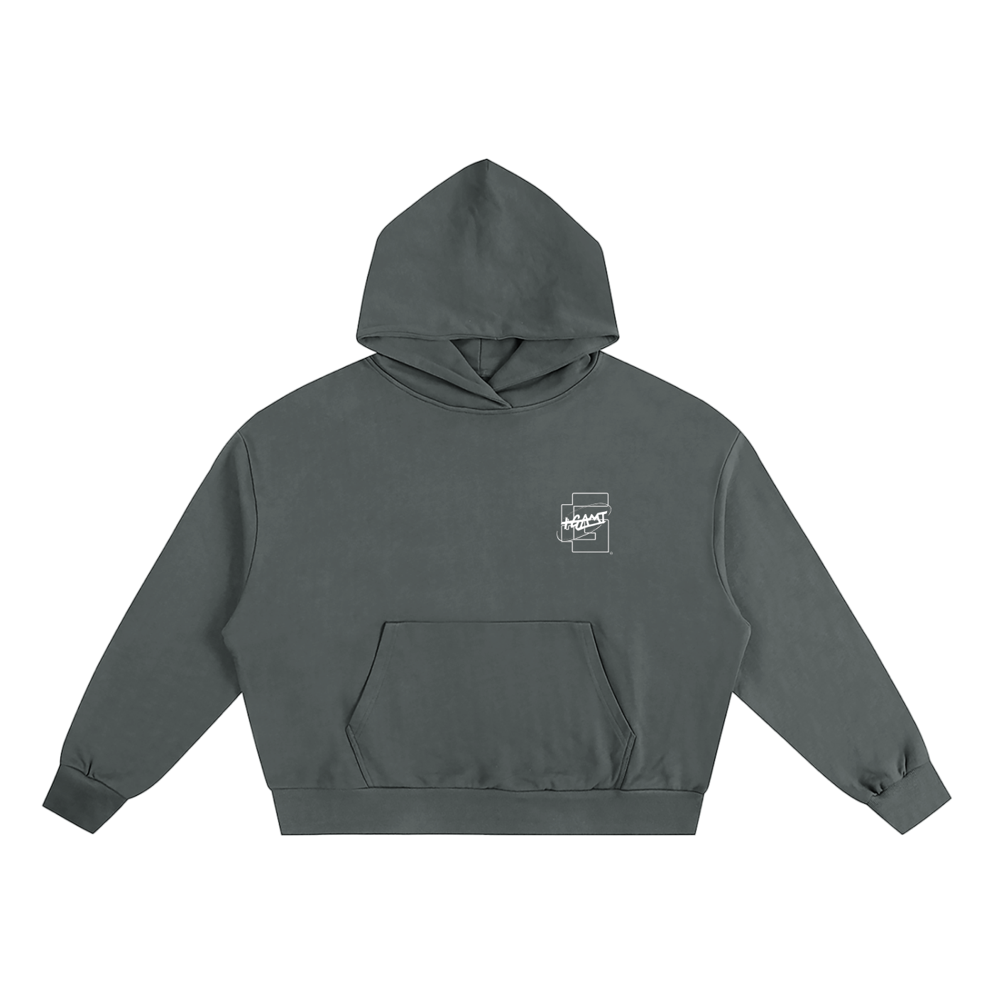 Boxy Oversized Hoodie — +G Swoop + Chakras Powered + Thank God* Edition