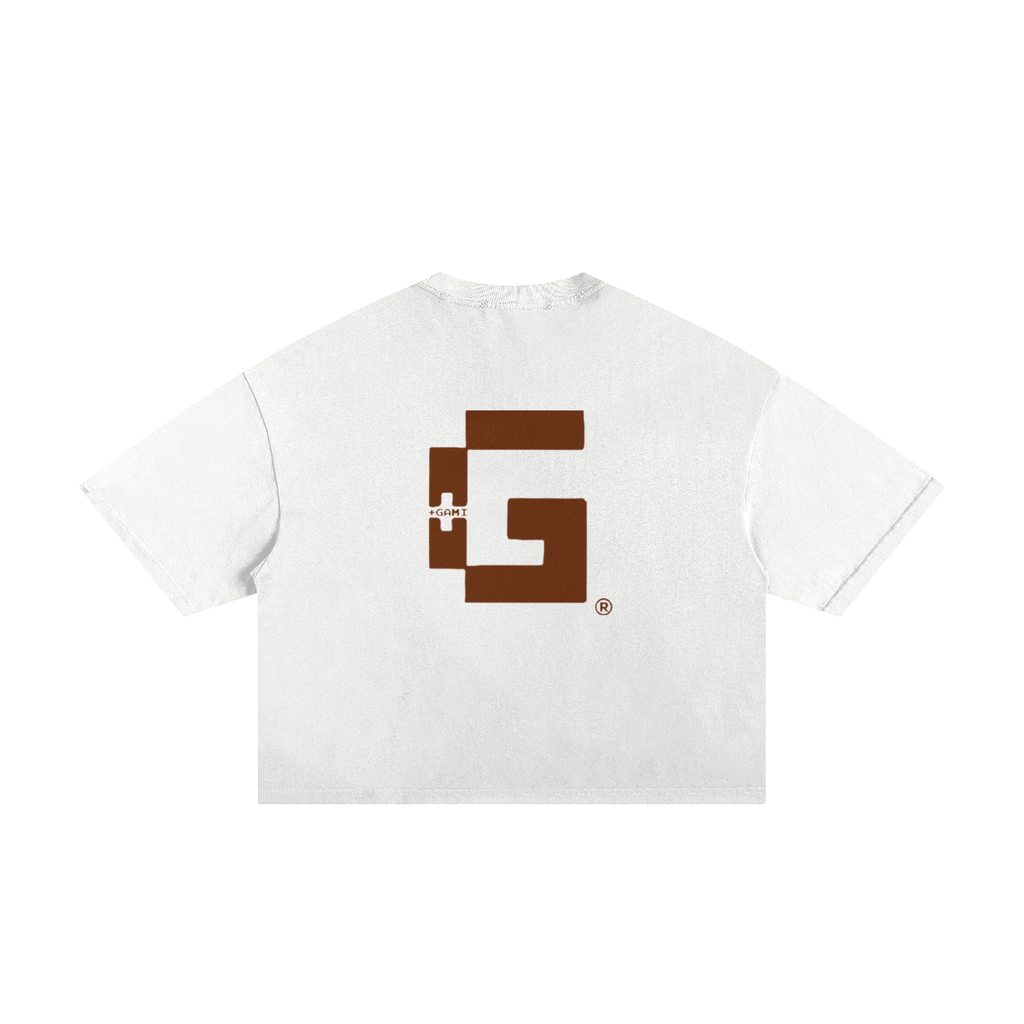 “NYCHA Grid” Frayed Boxy Tee — 250 GSM