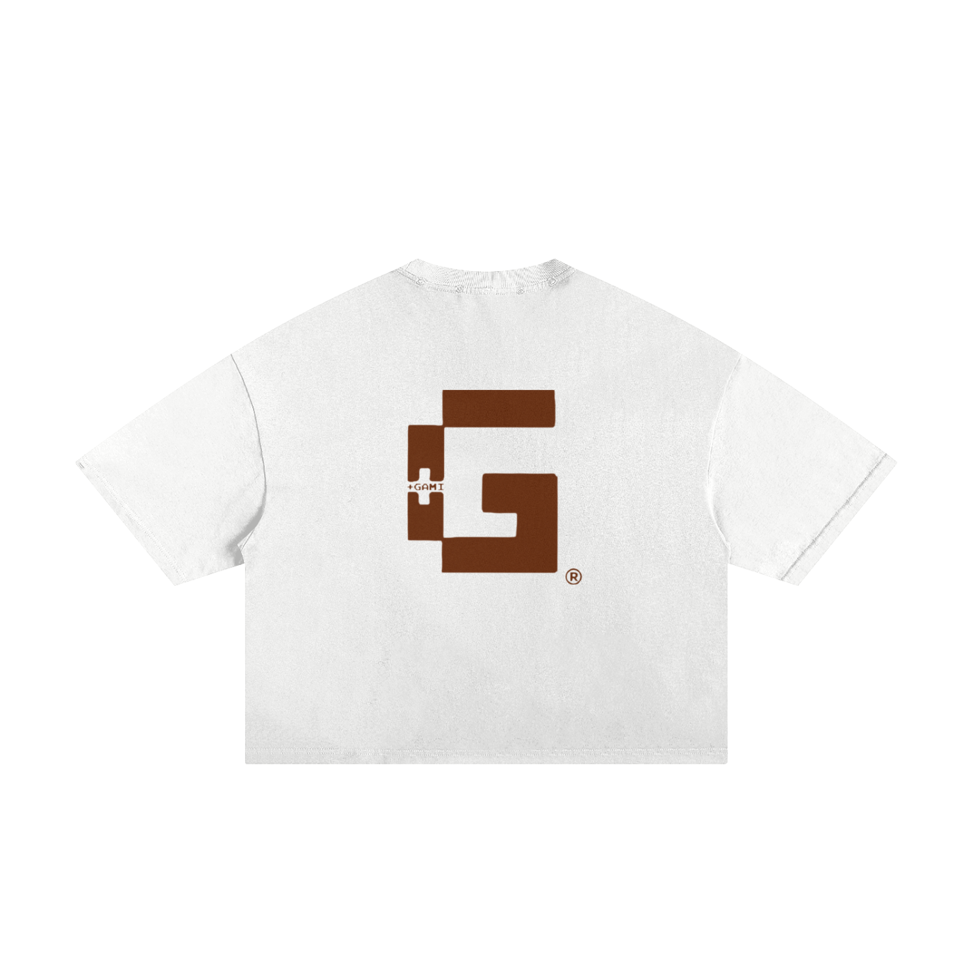 “NYCHA Grid” Frayed Boxy Tee — 250 GSM