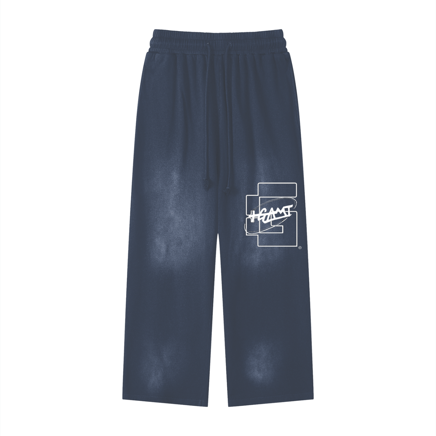 Sunfade Loose‑Fit Cotton Sweatpants — +G Swoop + Thank God* + Chakras Powered Edition