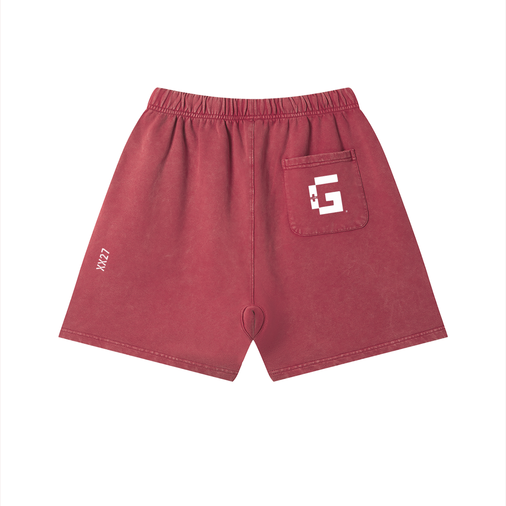 Unisex Thank God* logo Cotton Shorts